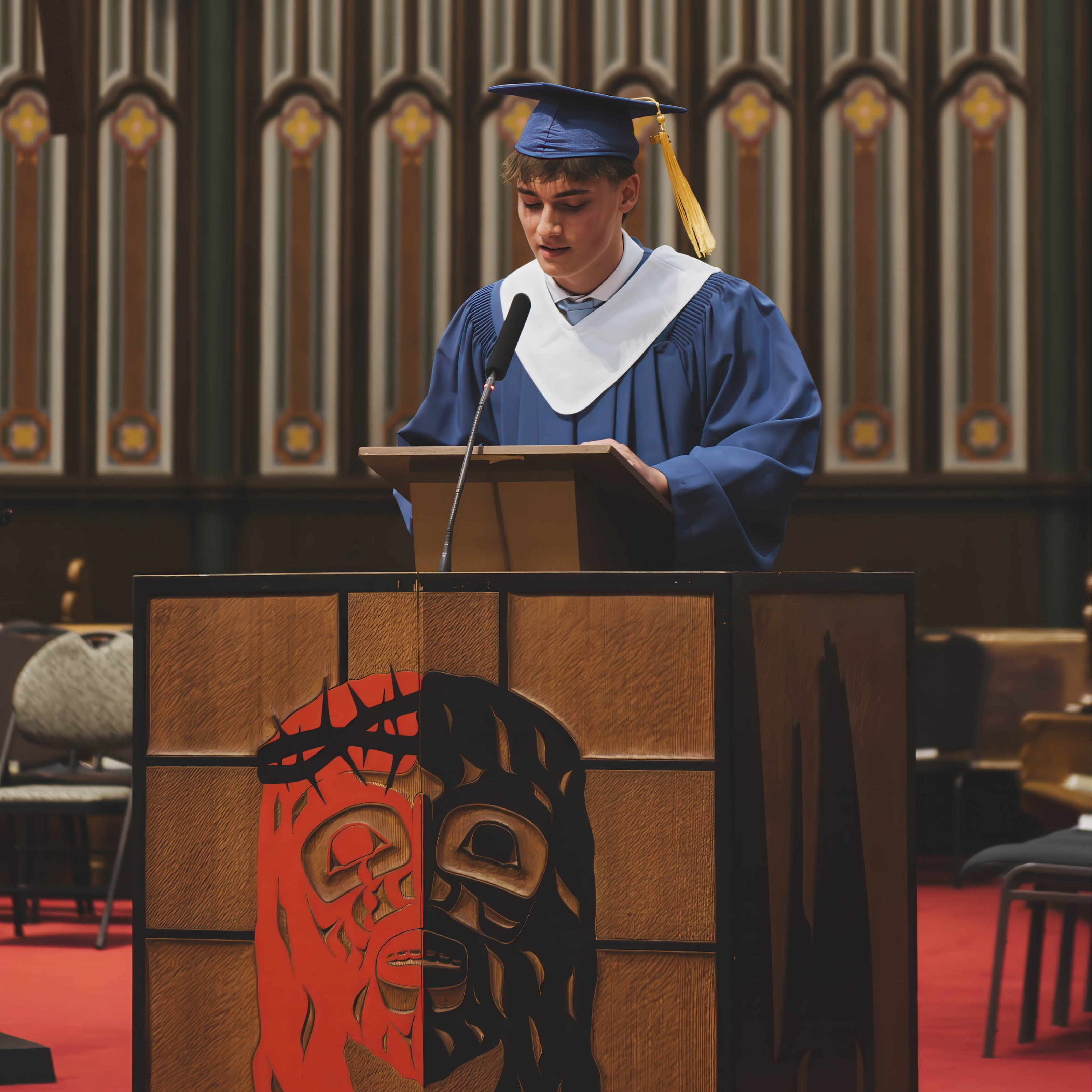 Grad Mass Valedictorian
